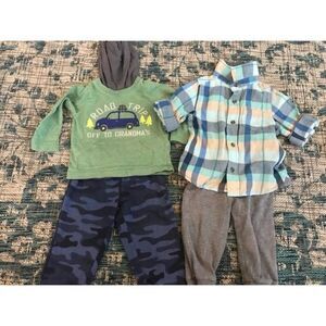 carter's baby boy 18m 18 Month Outfits lot of 4 pcs